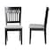 Baxton Studio Genesis Modern Grey Fabric and Dark Brown Finished Wood 2-Piece Dining Chair Set 230-2PC-13190-ZORO - alternate 2